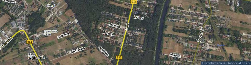 Zdjęcie satelitarne Jana Kazimierza ul.